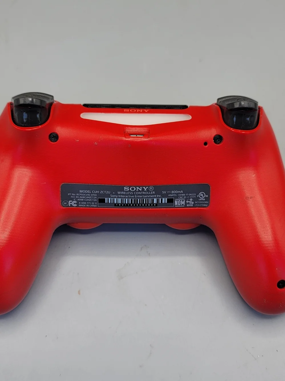 Sony PlayStation 4 PS4 DualShock Controller Magma Red CUH-ZCT2U